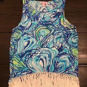 Lilly Pulitzer fringe tank